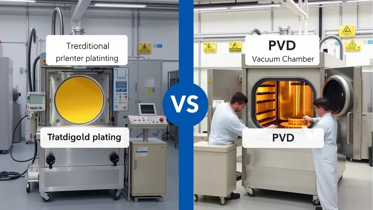 Gold Plating vs Pvd Gold Plating